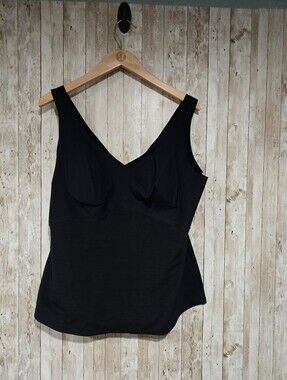Honeylove LiftWear Minimalist Tank Black Slimming Sexy Seamless 2x